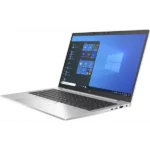 Modern silver laptop displaying Windows 10 desktop interface.