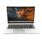 HP EliteBook 845 G8 AMD laptop with a vibrant display and sleek design.