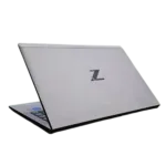 HP Zbook Firefly G7 laptop with sleek silver design and Z logo.