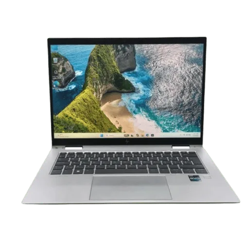 HP EliteBook 1040 G9 laptop with high-resolution display and sleek design.