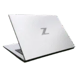 HP ZBook Firefly G9 laptop open showing sleek design and keyboard.