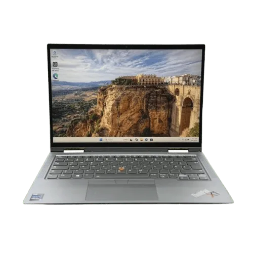 Lenovo X1 Yoga Gen 6 convertible laptop with 11th Gen Core i5 processor.