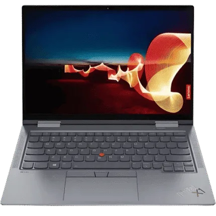Lenovo X1 Yoga Gen 6 convertible laptop with 11th Gen Core i5 processor.