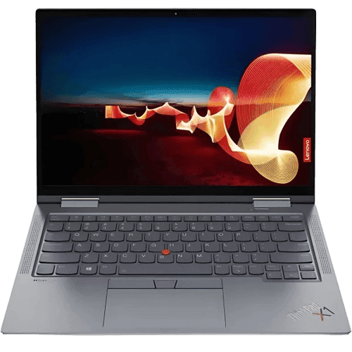 Lenovo X1 Yoga Gen 6 Laptop for Business Lenovo X1 Yoga Gen 6 convertible laptop with 11th Gen Core i5 processor.
