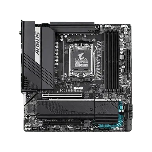 Gigabyte B650M AORUS ELITE AX (Wi-Fi 6E) DDR5 AMD Gaming Motherboard