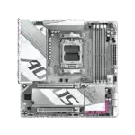 Gigabyte B850M AORUS ELITE ICE (Wi-Fi 6E) DDR5 AMD Gaming Motherboard