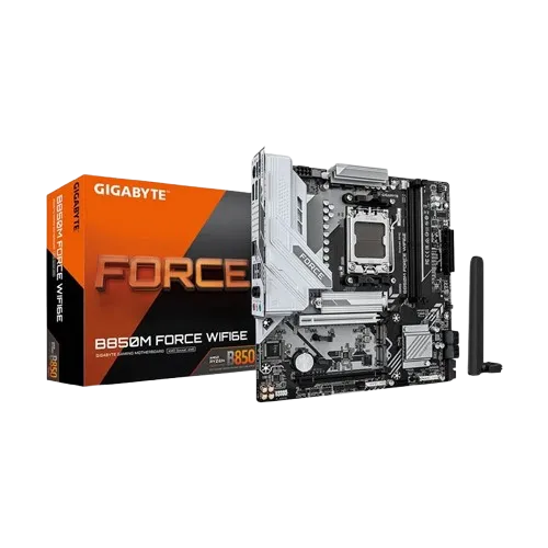Gigabyte B850M FORCE (1.01.1) (Wi-Fi 6E) DDR5 AMD AM5 Socket Gaming Motherboard