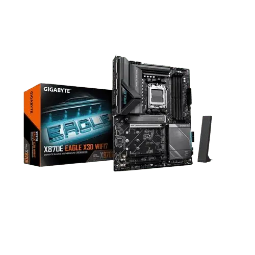 Gigabyte X870E EAGLE X3D (Wi-Fi 7) DDR5 AMD AM5 Socket Gaming Motherboard